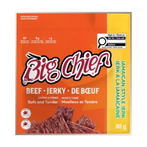 80G Jamaican Style Jerk Beef Jerky – Zipper Bag